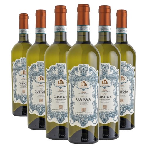 Case of 6 Cantina del Garda Custoza DOC 75cl White Wine
